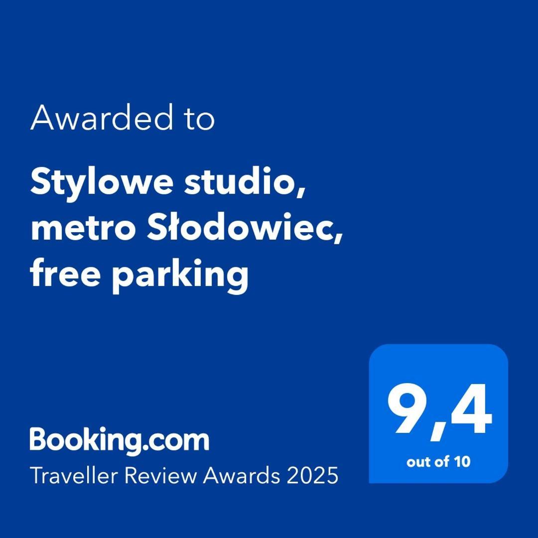 Stylowe Studio Krzemieniecka, Metro Slodowiec, Free Parking By Cosmo Spirit وارسو المظهر الخارجي الصورة
